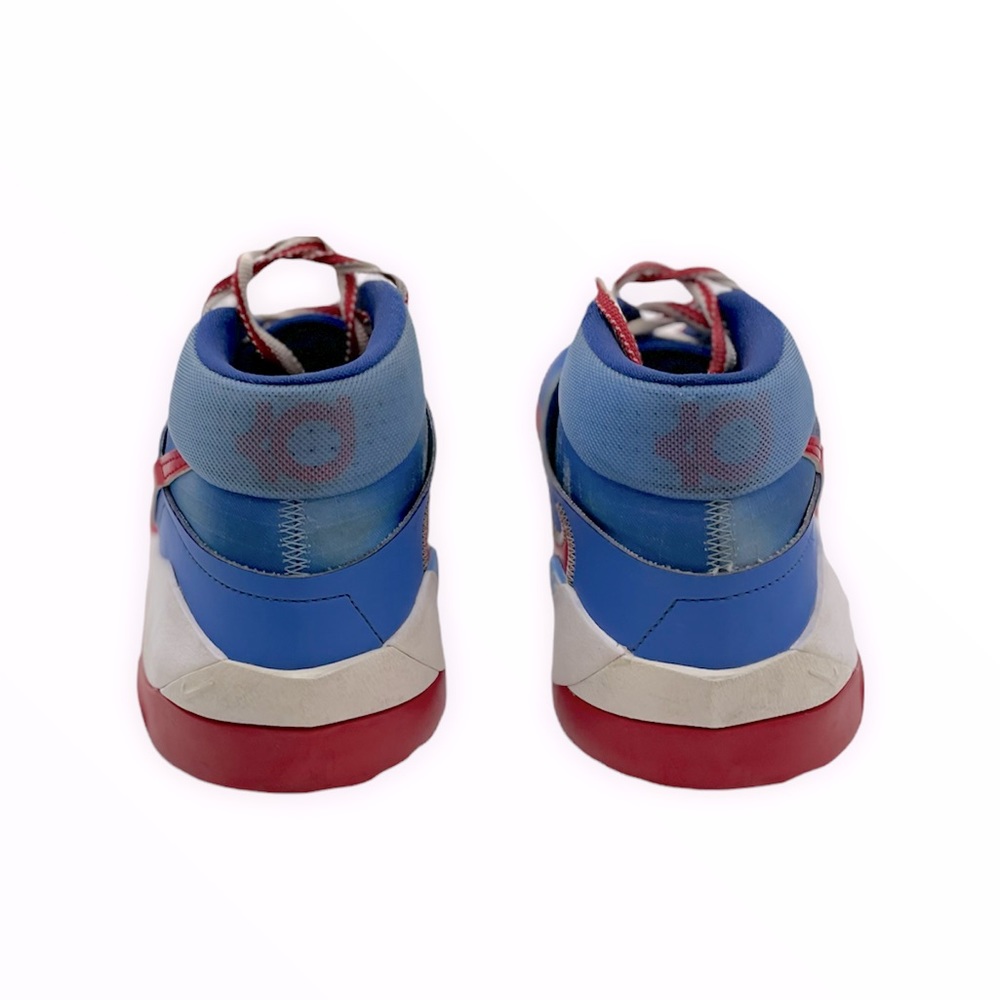 Nike KD 13 Kevin Durant New Jersey Nets Red and Blue Hardwood Classics - Picture 6 of 8